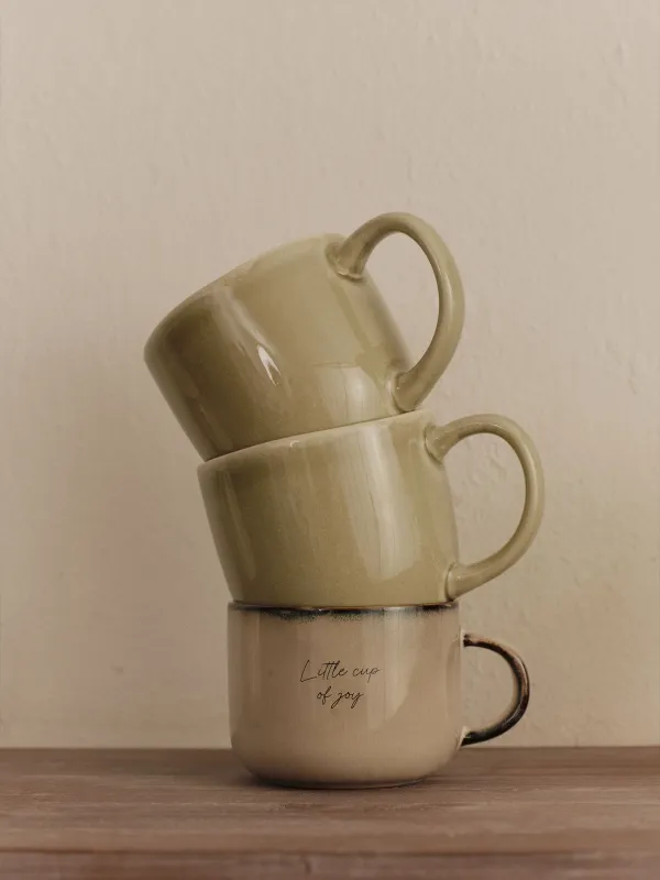 Кружка, 400 мл, 2 шт, Неровный край, Riveso green, image-6