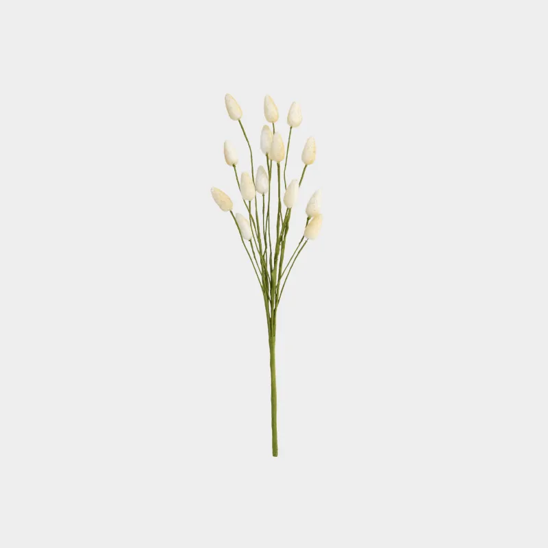 Ветка декоративная, 45 см, Белый крокус, Flower garden