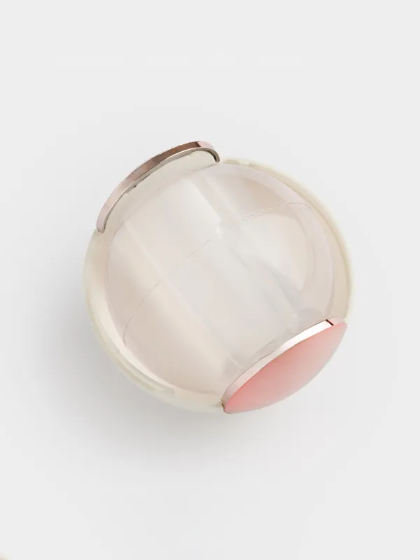 Матаны тазалауға арналған ролик, 7 см, портативті/қайта пайдалануға болатын, пластик, қақпағы бар, ақ, шар, Roller, image-2