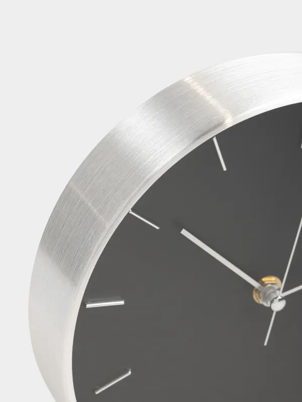 Часы настенные, стекло/алюминий, Dial, image-3