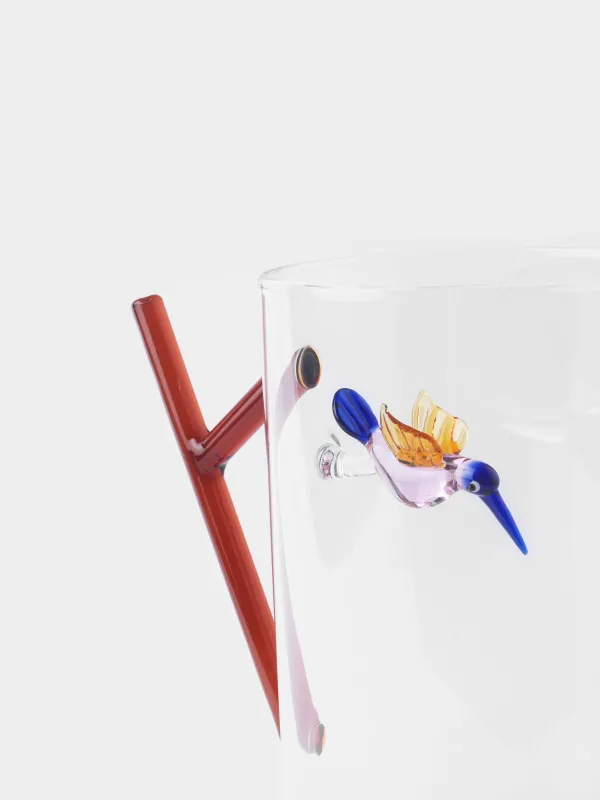 Кувшин, 1,4 л, стекло Б, коричневая ручка, Колибри, Shape, image-2