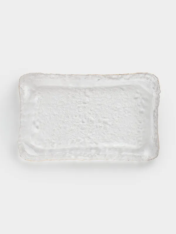 Блюдо, 14х23 см, с золотистым кантом, Nautilus gold, image-3