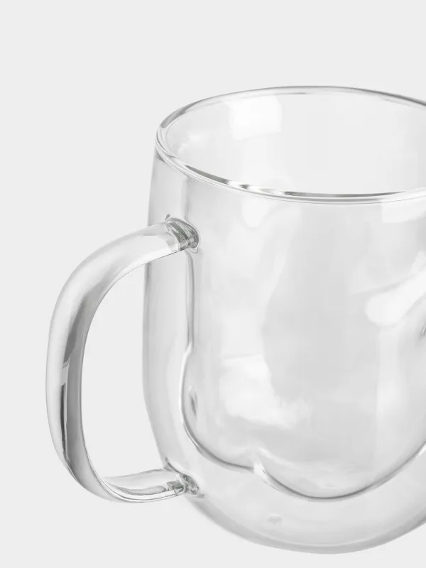 Саптыаяқ, 350 мл, шыны Б, Мыжылған әсер, Air, image-1