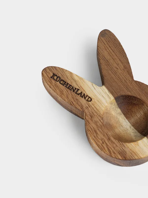 Жұмыртқа тұғыры, 9х6 см, ағаш, Қоян, Noble tree, image-2