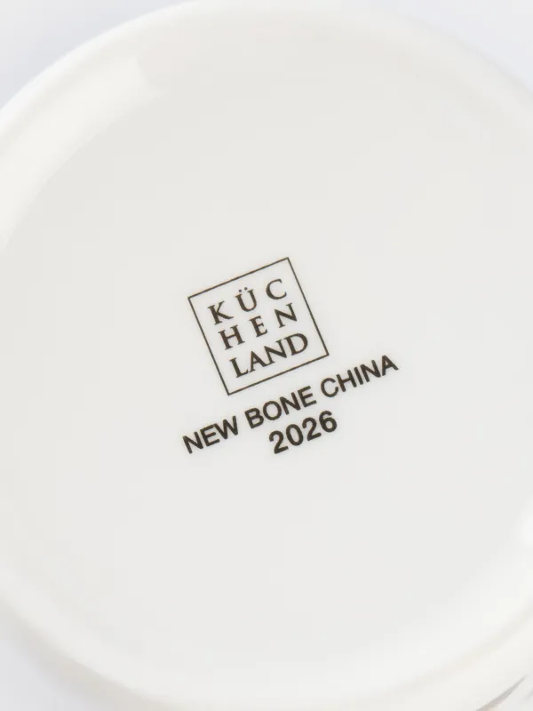 Саптыаяқ, 420 мл, фарфор N, ақ-қоңыр, Жылқы, Horse art, image-5