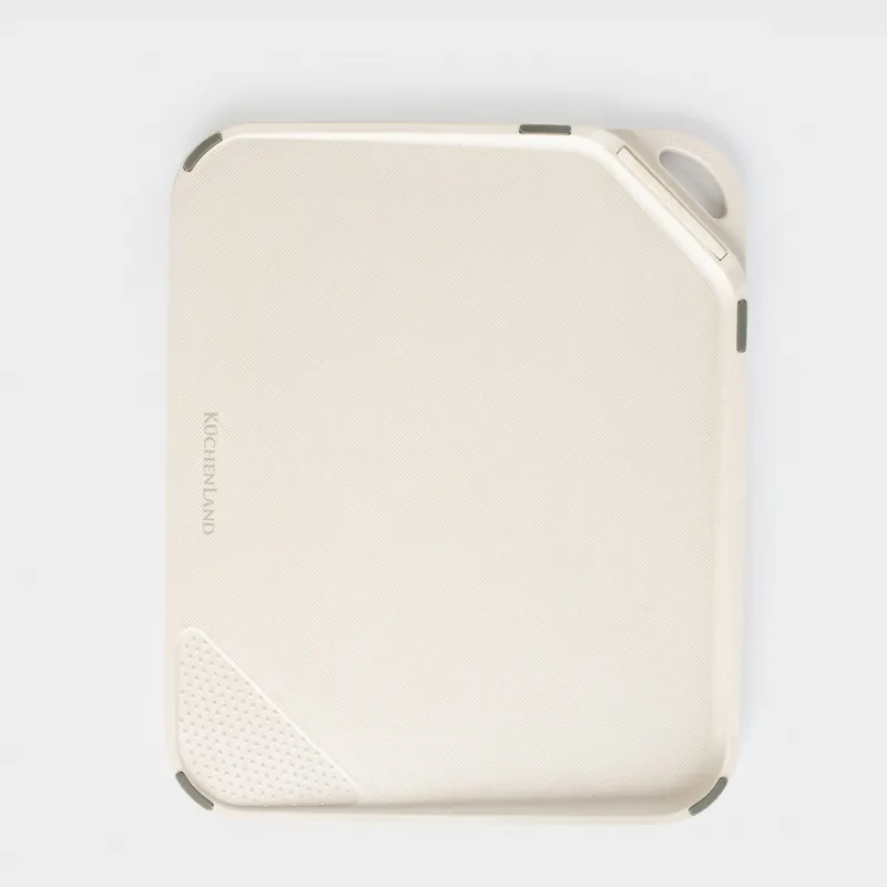 Кесу тақтасы, 23х28 см, сарымсақ, пластик, сарғылт, Soft kitchen