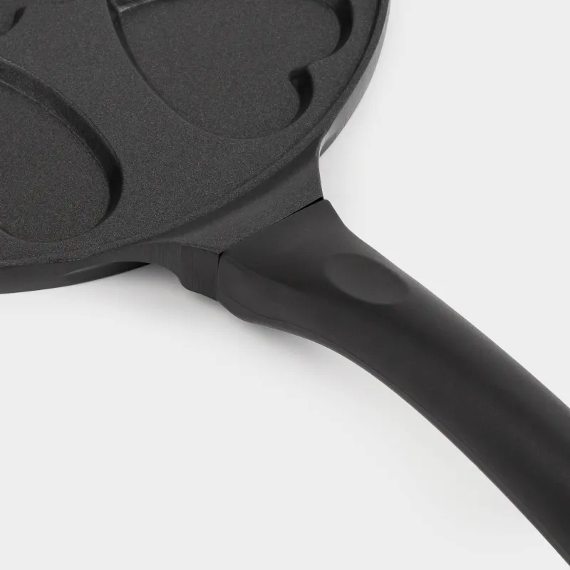 Таба, жұмыртқа пен құймақтарға арналған, 26 см, 7 бөлім, қапталған, алюминий, жүрек, Action, image-4