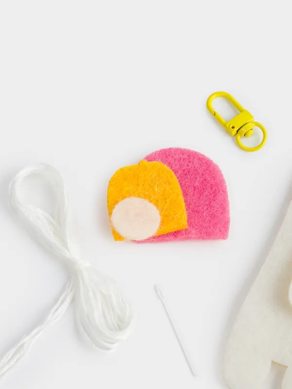 Шығармашылыққа арналған жиынтық, 13х15 см, қолөнер, киіз, салпыншақ, Лама, Creativity, image-4