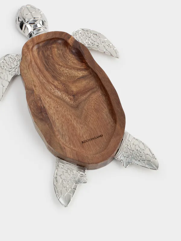 Блюдо декоративное, 13х22 см, Черепаха, Noble tree, image-4