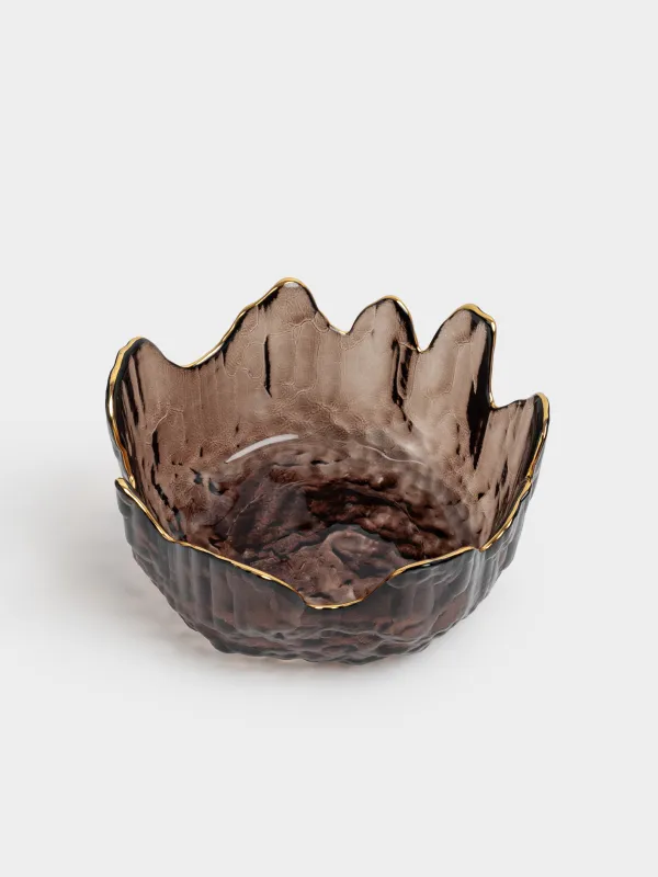 Пиала, 13х6 см, с золотистым кантом, Nautilus color, image-1