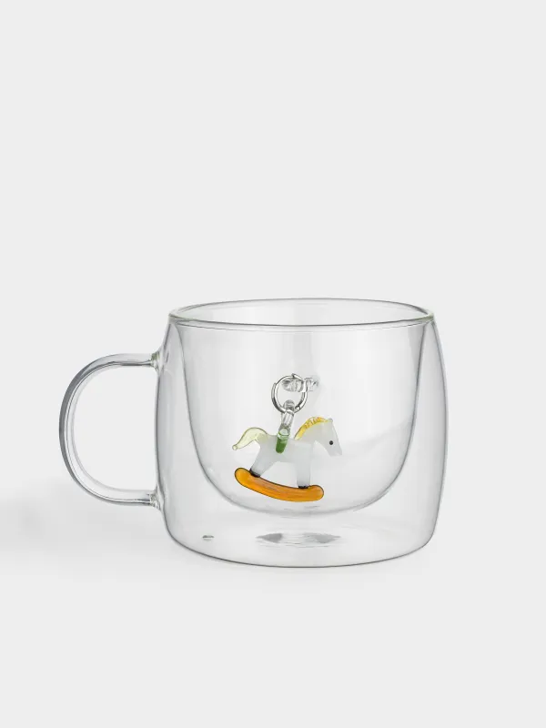 Кружка, 330 мл, с подвеской, Лошадь, Air figure, image-0