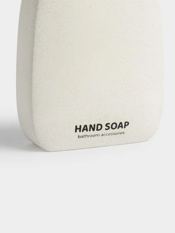 Сұйық сабын диспенсері, 160 мл, цемент/пластик, құм, Severe, image-3