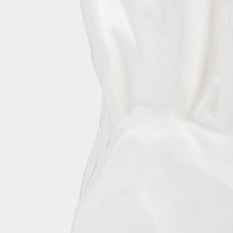 Ваза для цветов, 24 см, керамика, Crumple, image-1