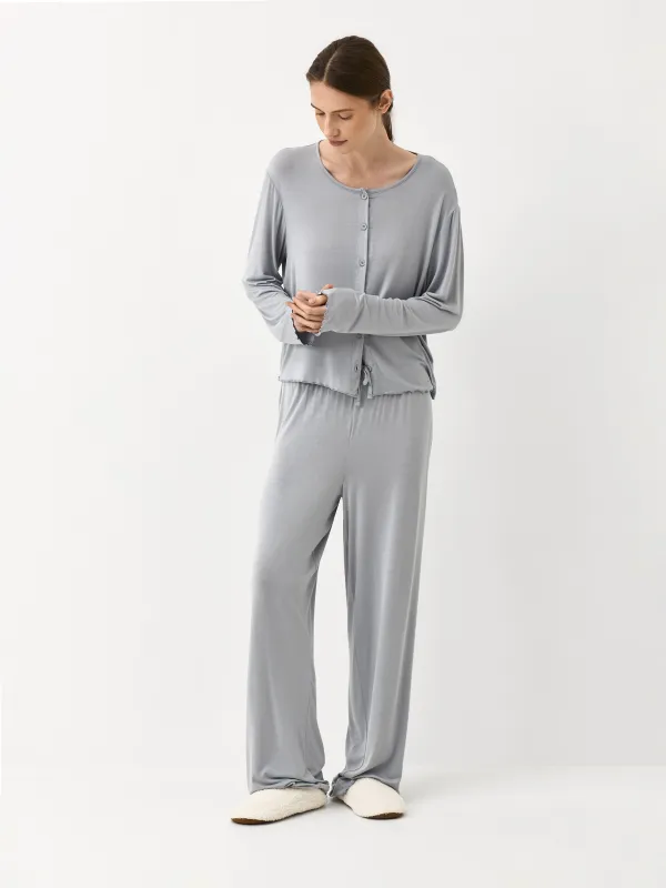 Әйелдер кардиганы, үйге арналған, өлшемі S, вискоза/эластан, сұр-көгілдір, Meryl, image-1