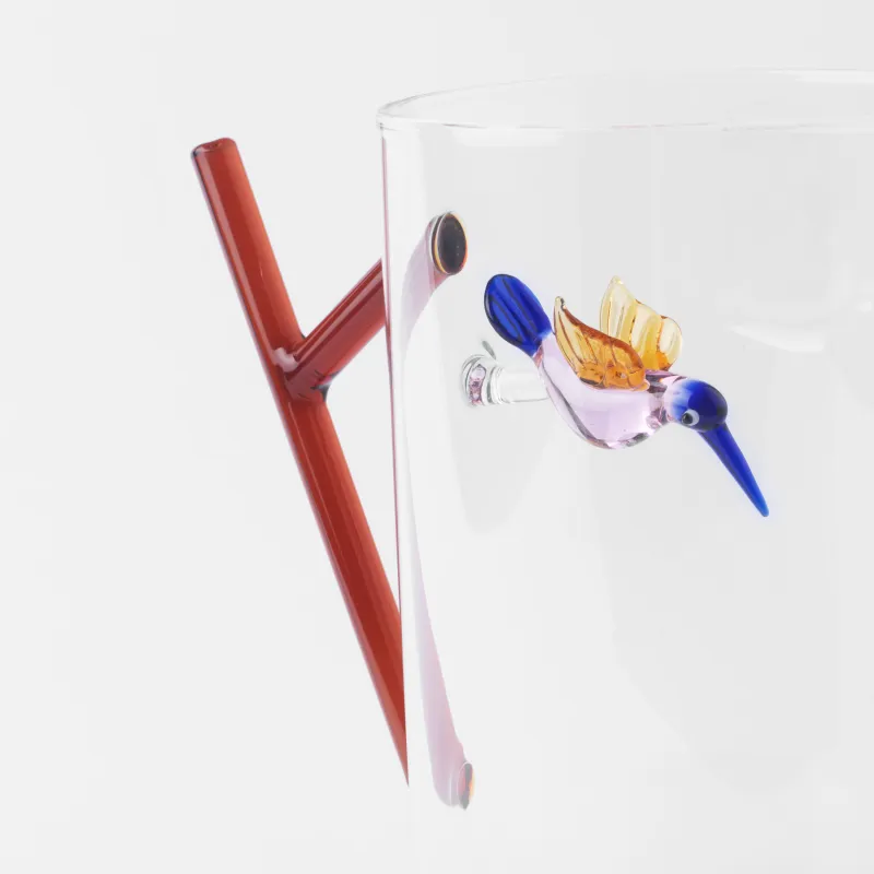 Құмыра, 1,4 л, шыны Б, қоңыр тұтқа, Колибри, Shape, image-2