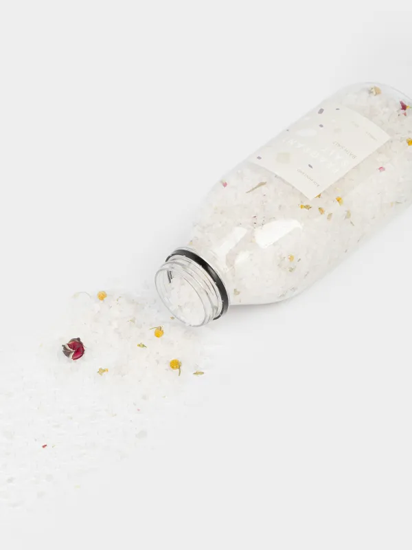 Ваннаға арналған тұз, 600 гр, нәрлендіреді, Түймедақ және қытай раушан гүлдері, Ваниль, Fragrant salt, image-2