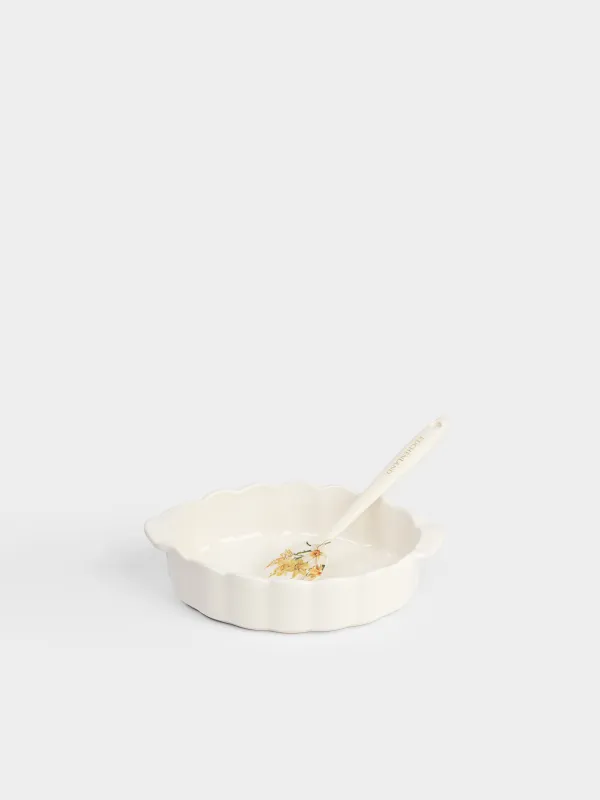 Пісіруге арналған жиынтық, 2 зат, қалып/қалақша, керамика/силикон, Нәркестер, Bloome, image-0