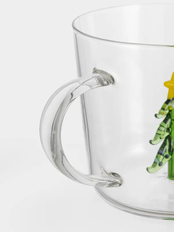 Кружка, 480 мл, Елка со звездой, Shape, image-3