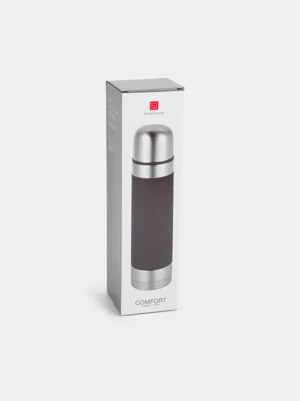 Термос, 700 мл, сталь, черный, Comfort, image-5