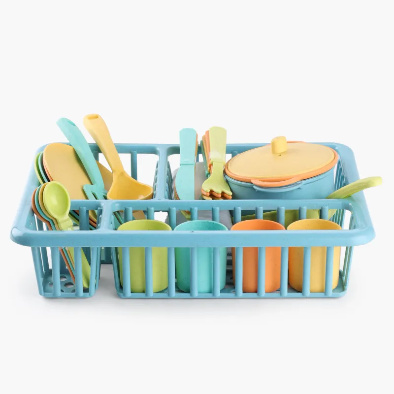 Ойын жиынтығы, 28 зат, пластик, ыдыс-аяқ және ас құралдары, Game, image-1