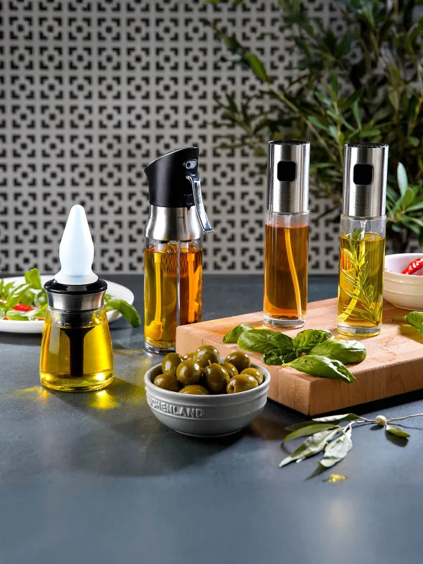 Контейнер для масла, 120 мл, с кисточкой, Comfort, image-1