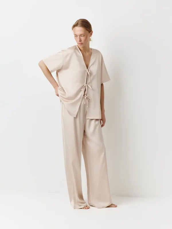 Рубашка женская, с коротким рукавом, Arisha, image-1