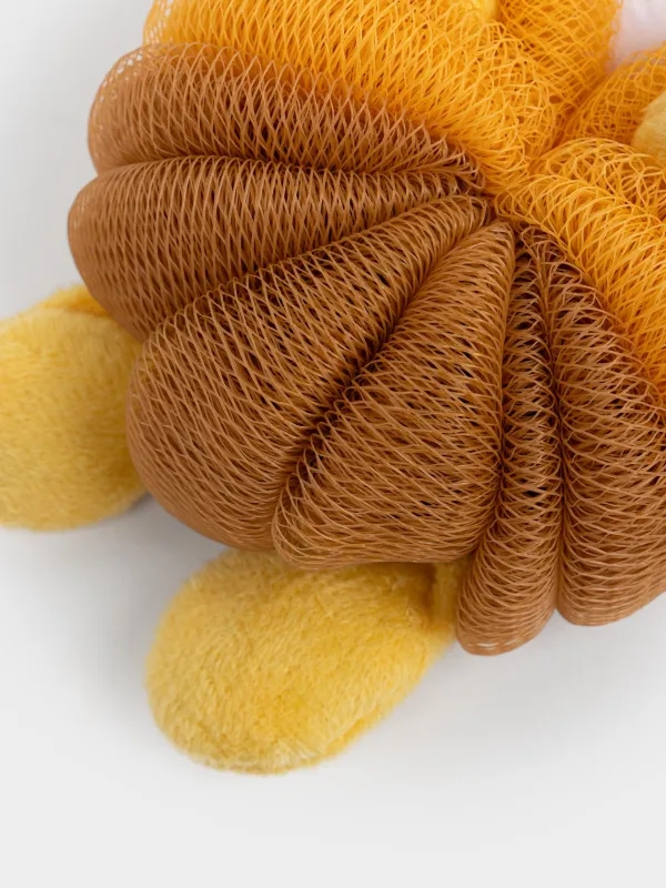 Денені жууға арналған жөке, 17х15 см, балаларға арналған, полиэтилен/полиэстер, қызғылт сары, Корги, Friend spa, image-2