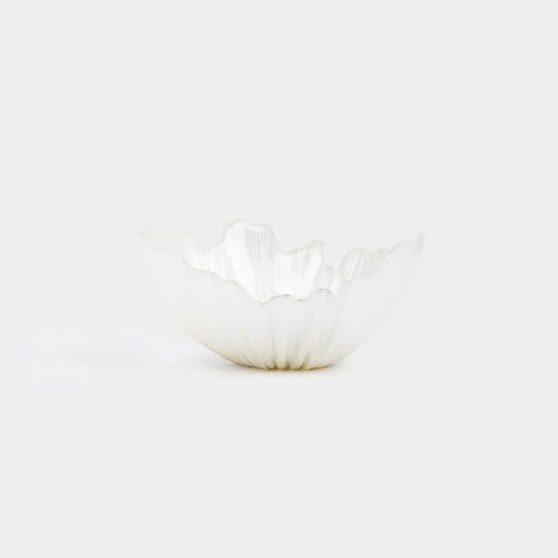 Салатник, 15х7 см, 220 мл, стекло Р, молочный/шампань, Verge