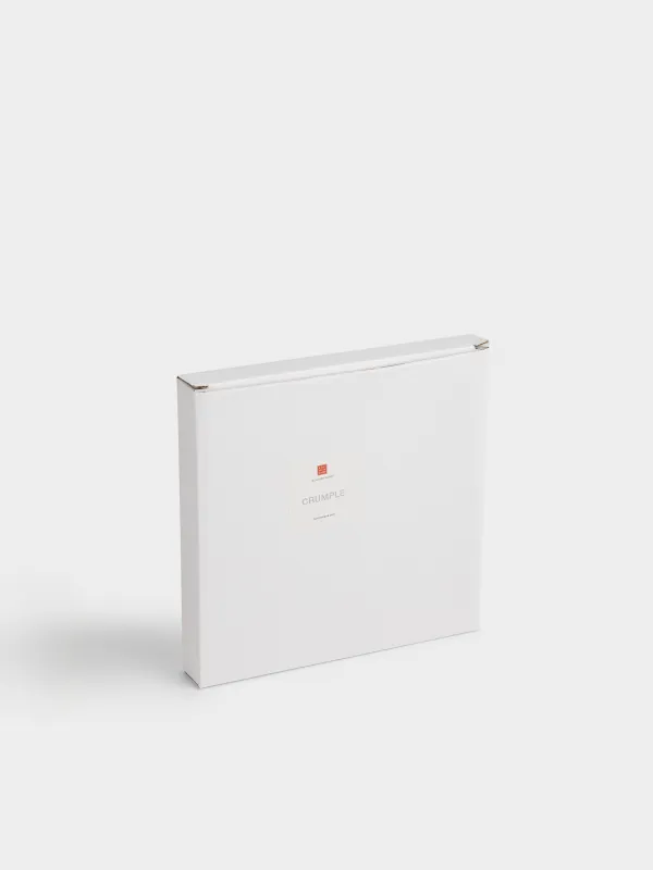 Тарелка закусочная, керамика D, молочная, Crumple, image-5