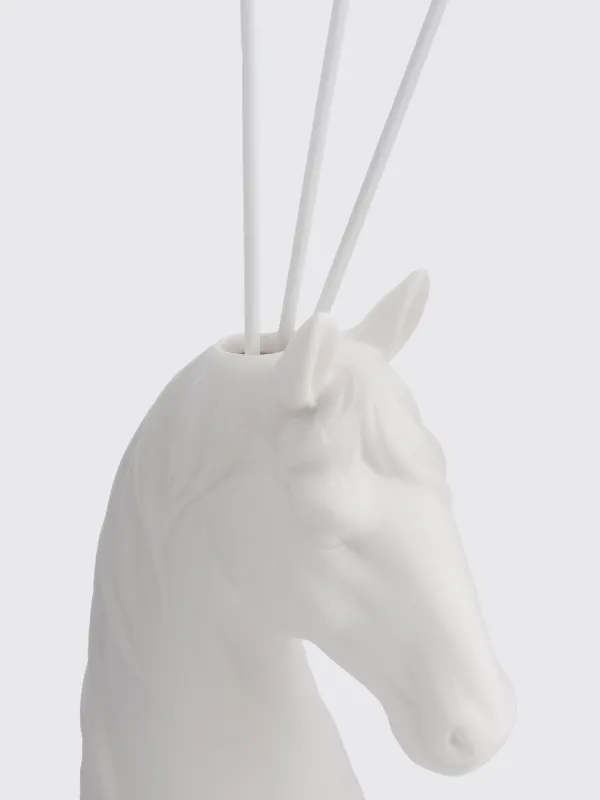 Ароматический диффузор, 100 мл, керамика, белый, Sandalwood musk, Лошадь, Horse white, image-2