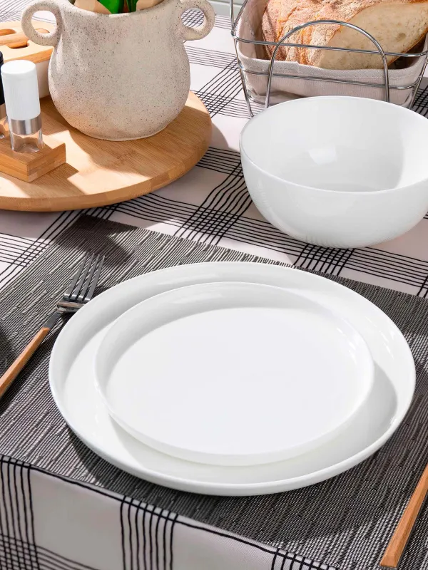 Тарелка десертная, 20 см, 2 шт, фарфор F, белая, Ideal white, image-6