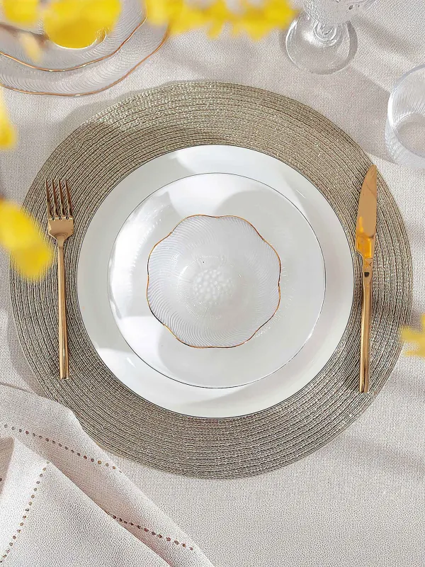 Салфетка под приборы, 38 см, Rotary shine, image-2