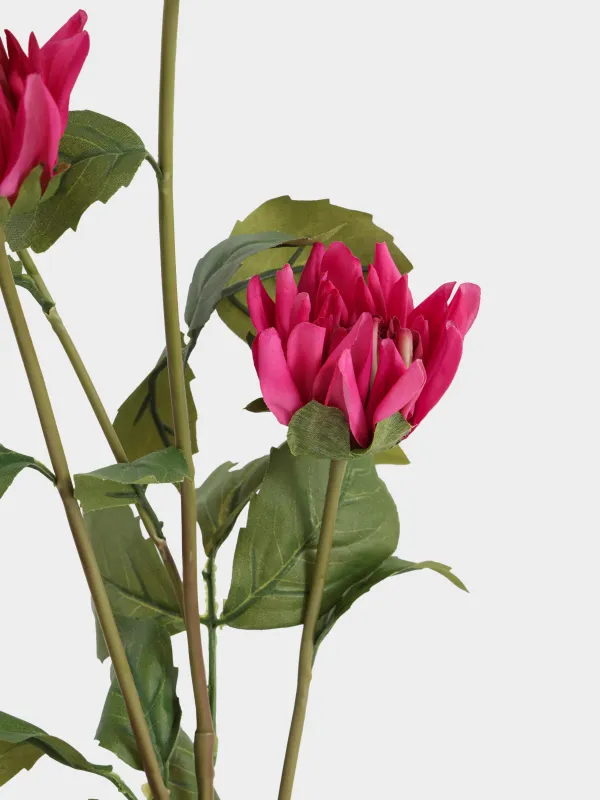 Ветка декоративная, 85 см, Розовый георгин, Flower garden, image-3