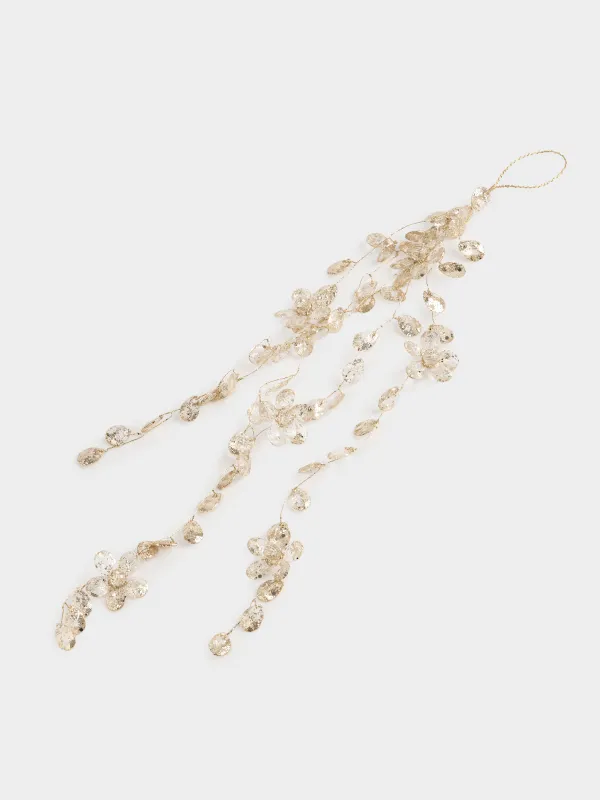 Украшение декоративное, 48 см, подвесное, Crystal decor, image-4