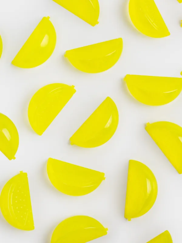 Набор кубиков для охлаждения напитков, 20 шт, пластик, желтый, Лимон, Dolce Vita, image-2