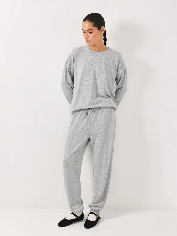 Әйелдер костюмі, өлшемі L, шалбары бар, полиэстер/спандекс, сұр, Bertha, image-0