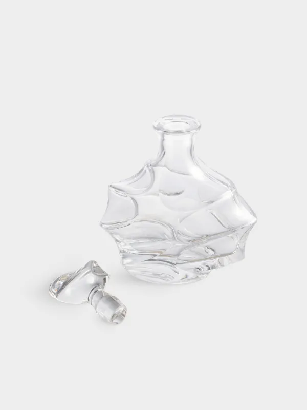 Вискиге арналған жиынтық, 4 тұлға, 5 зат, графин/көзілдірік, шыны P, бұйра, Peak, image-4