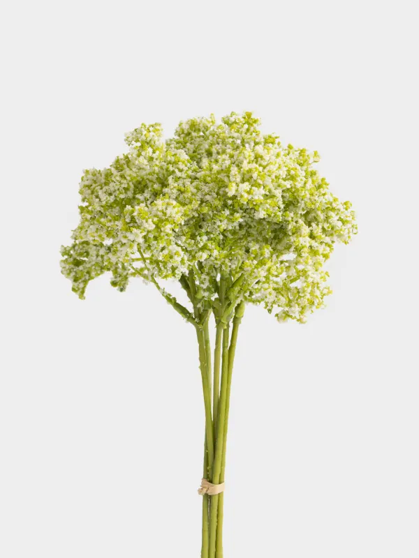 Букет декоративный, 33 см, Белая гипсофила, Flower garden, image-1