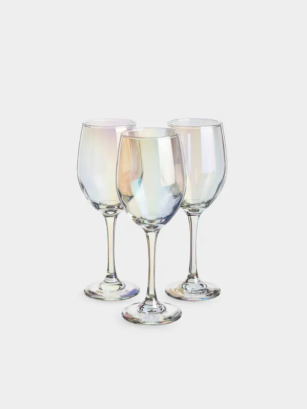 Бокал для красного вина, 6 шт, с перламутром, Floyd polar, image-0