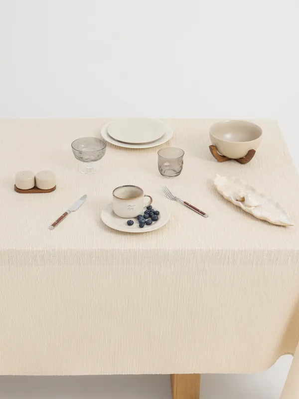 Скатерть, 160х160 см, из хлопока, Рогожка, Gunny lurex, image-1