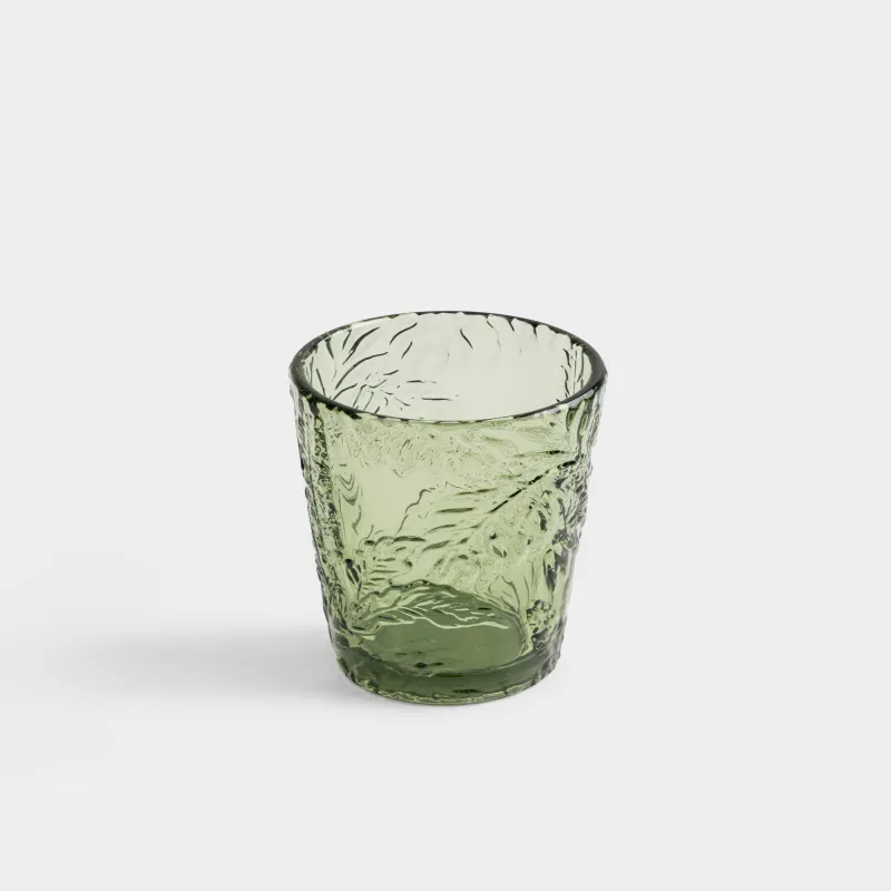 Стақан, 13 см, 370 мл, стакан Р, жасыл, Tropical leaves, Tropical leaves, image-2