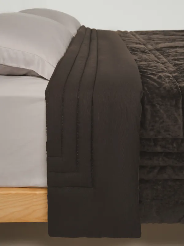 Покрывало, 220х240 см, стеганое, Квадраты, Stitch velvet, image-2