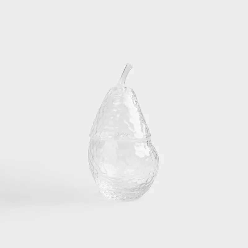 Сақтау ыдысы, 11х22 см, 400 мл, шыны Р, Алмұрт, Clear pattern, image-0