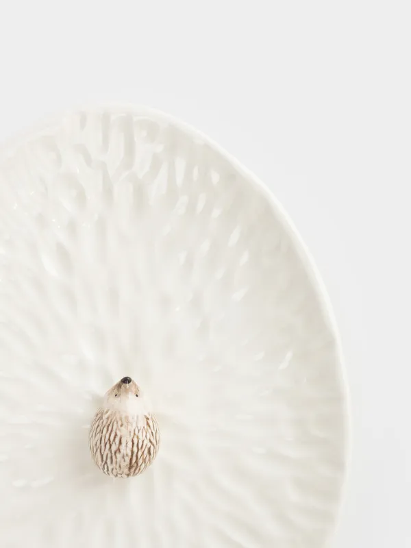 Ыдыс, 24х17 см, керамика, сүт түстес, Кірпі, Slight frost, image-4