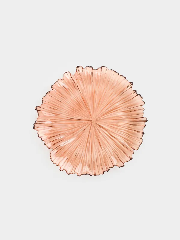 Түскі ас тәрелкесі, 28 см, шыны Р, қоңыр, Verge, image-0