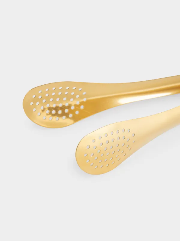 Щипцы кухонные, 24 см, сталь, золотистые, Device gold, image-1
