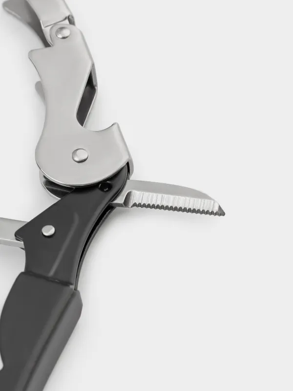 Даяшы пышақ, 13 см, болат/пластик, қара, image-5