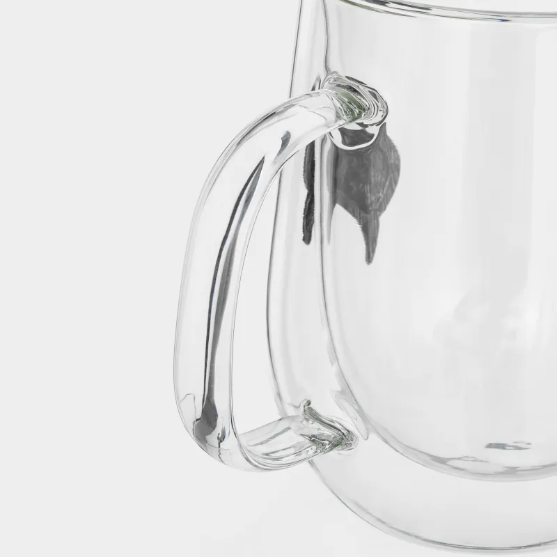 Саптыаяқ, 350 мл, металлдан жасалған шыны, күміс, Тоқты, Air zodiac, image-3