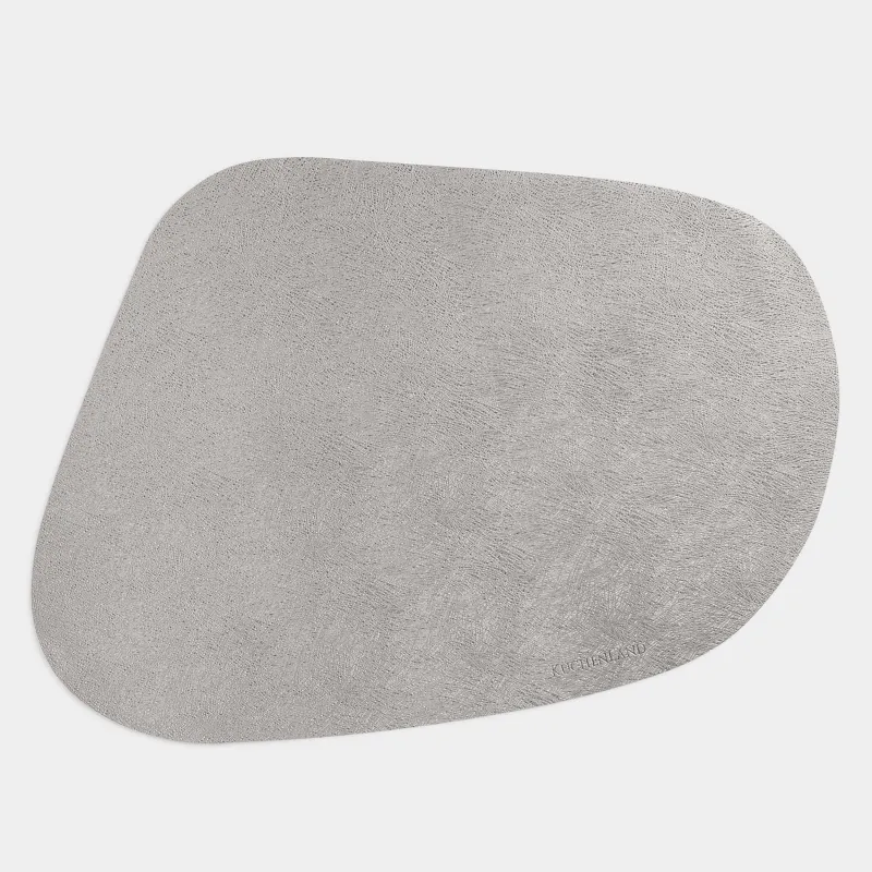 Аспаптарға арналған майлық, 32х45 см, ПВХ, бұйра, қою күміс, Rock