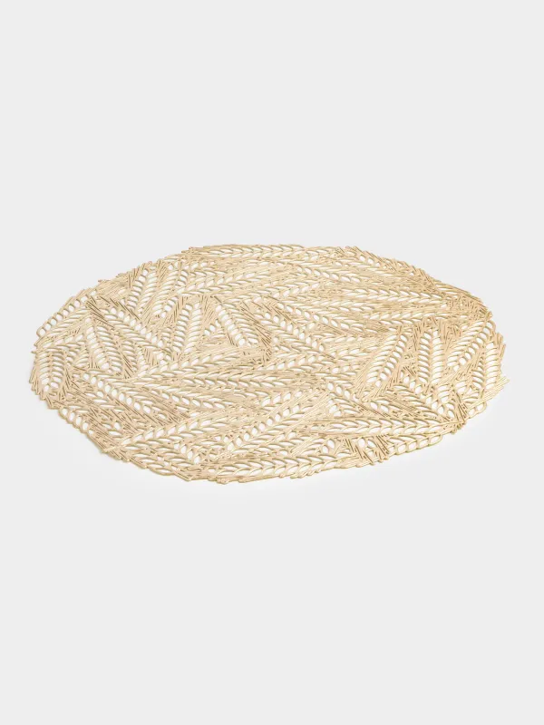 Аспаптарға арналған майлық, 38 см, ПВХ, дөңгелек, алтын, Сабақтар, Azhur Grid, image-1